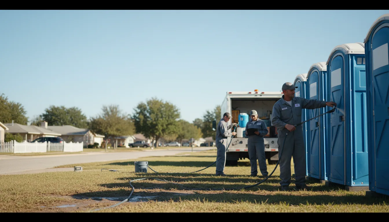 Long-Term Portable Toilet Rental in Pembroke, NC near me
